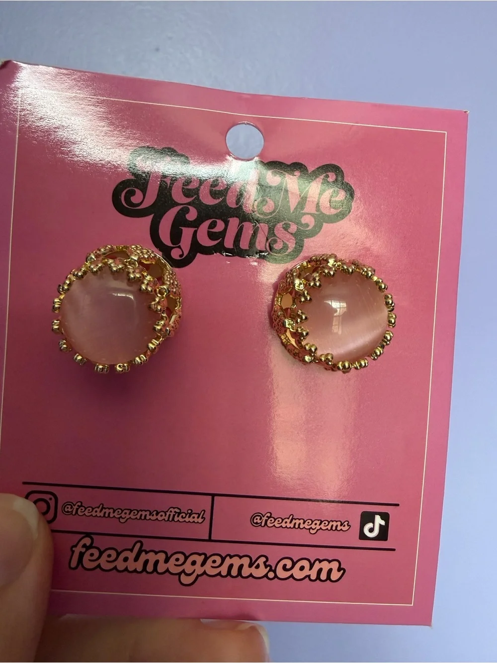 Feed Me Gems Glinda Earrings